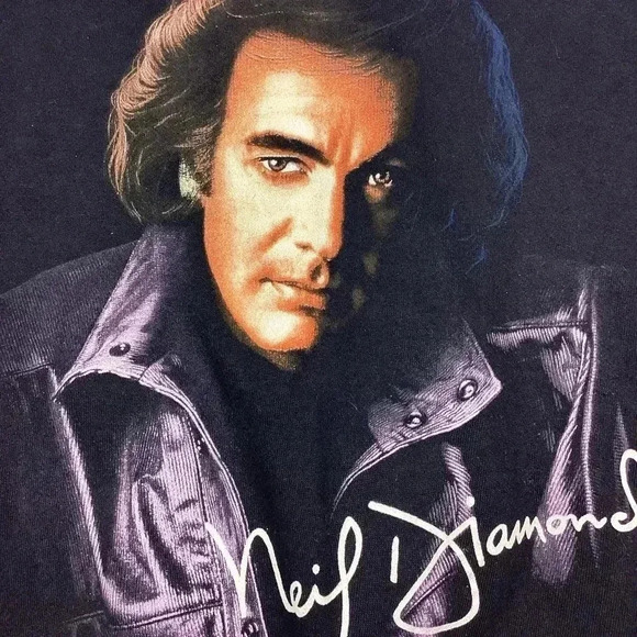 Vintage Neil Diamond 80s crewneck sweatshirt - Picture 2 of 5